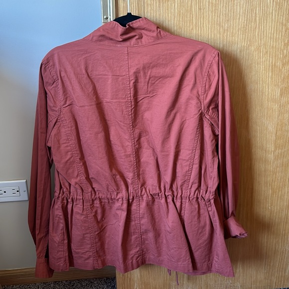 Brand new spring jacket in orange - Picture 2 of 4